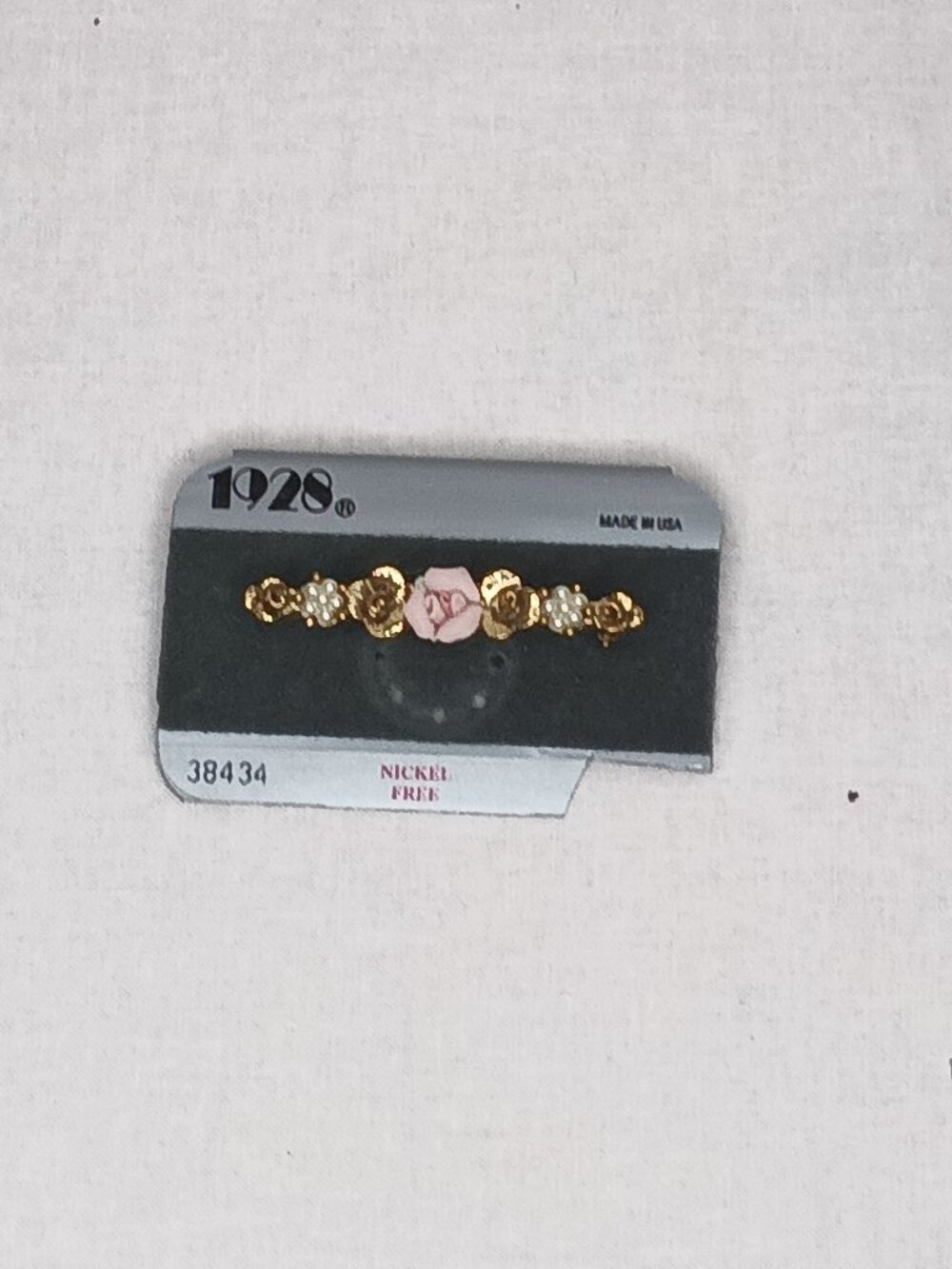 1928 Rose Pendant Brooch